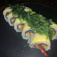 Vegan sushi  at Hamachi in Cartagena