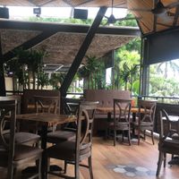 Outside seating  at Hamachi in Cartagena