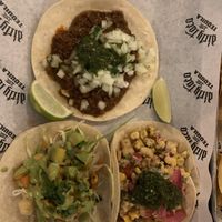 Vegan tacos   at Dirty Taco + Tequila in Wantagh