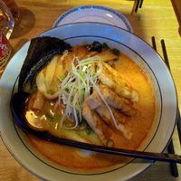 Spicy tofu ramen at Takumi in Rotterdam