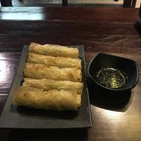 Vegetable spring rolls   at Sophie Homy in Dong Hoi