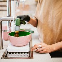 Process  at Matcha Gracias in Barcelona