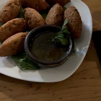 frituras de malanga  at Fajoma in Havana