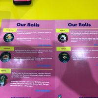 Menú at Vegan Sushi in Buenos Aires