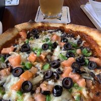 Vegan Pizza of the Week= Mexican!  at Dangerous Minds Brewing Co in Pompano Beach