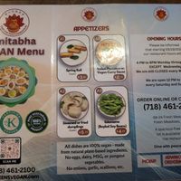 This place is still open!!! at Amitabha Vegan in Fresh Meadows