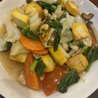 Stir fry with cashews and tofu  at Sweet Chilli in Phuket