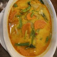 Red curry with veggies  at Sweet Chilli in Phuket