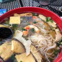 Phnom Penh Noodle Soup (Hu Tieu) at Vegan Sun in Provo