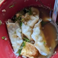 Dumpling soup at Vegan Sun in Provo