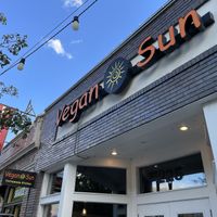 Sign  at Vegan Sun in Provo