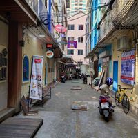Street at Sugam Vegetarian in Bangkok