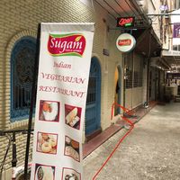 Here we go😄 at Sugam Vegetarian in Bangkok