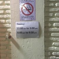 Business hours at Sugam Vegetarian in Bangkok