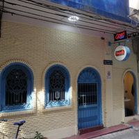 The entrance at Sugam Vegetarian in Bangkok