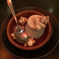 caramel popcorn pana cotta (vegan) at Eggless Dessert Cafe in Goodwood
