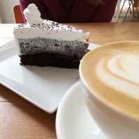 Schoco, Mohn Kuchen at Cafe Vux in Berlin