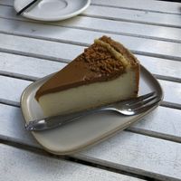 Biscoff cheese cake   at Cafe Vux in Berlin