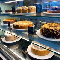 Cakes offer at Cafe Vux in Berlin
