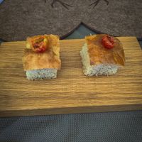 Antipasto offerto dal ristorante. at Hotel Freina in Selva Di Val Gardena