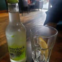 Sparkling Water. at Con Amici in Denbigh