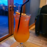 Fun on the Beach Mocktail. at Con Amici in Denbigh