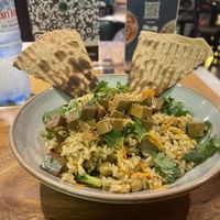 Curry bamboo bowl   at freshii in Lima