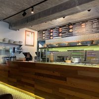 Inside at freshii in Lima