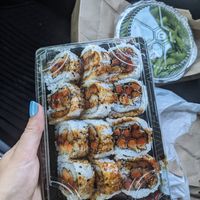 Sweet potato roll at Dong Po in Appleton