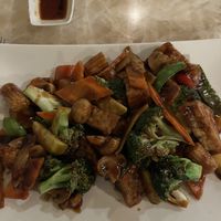 Tofu in brown sauce   at Dong Po in Appleton