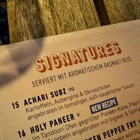 menu  at eatDOORI in Cologne