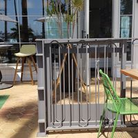 Front door at Hungry Angelina in Long Beach