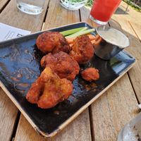Buffalo Cauliflower Wings at Hungry Angelina in Long Beach
