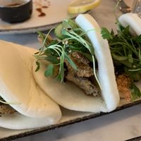 Mushroom bao  at Hungry Angelina in Long Beach