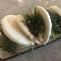 Chicken mushroom bao at Hungry Angelina in Long Beach