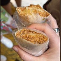 ice cream peanut roll at A-Zhu Peanut Ice Cream Roll in New Taipei City