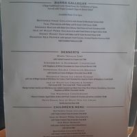 Menu 2/2 at The Woodvale in Cowes