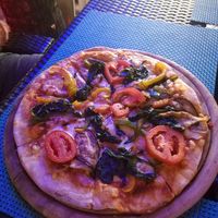 Vegan Pizza - 295thb at Hakan's Bar in Phuket