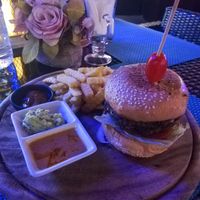 Vegan Burger - 295thb at Hakan's Bar in Phuket