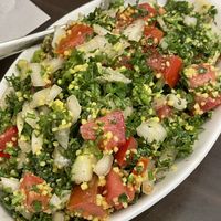 Tabbouleh Salad. Yumm   at Petra in Seoul