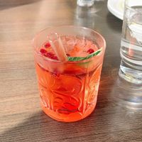 rose cocktail  at Guru in Hannover