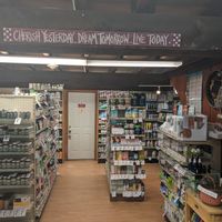 Vitamin and toiletries section at The Green Grocer in Portsmouth