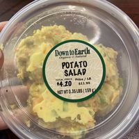 Vegan potato salad at Down to Earth - Store and Deli in Kahului