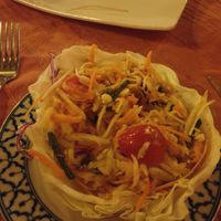 Som Tam Salad at Apsara Samudra in Bridgetown