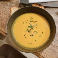 Pumpkin soup  at Smokvica - Kralja Petra in Belgrade