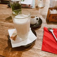 Lavender Soy Latte  at Smokvica - Kralja Petra in Belgrade