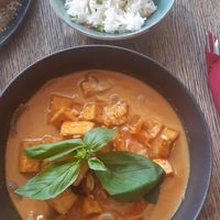 Vegan thai curry at Smokvica - Kralja Petra in Belgrade