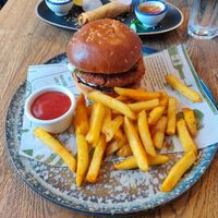 Beyond meat vegan burger  at Smokvica - Kralja Petra in Belgrade