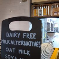 Oat or soy at Knot Artisan Coffee & Pretzels in Richmond Upon Thames