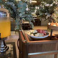 One fruit drink and watermelon and melon  at Botanica + Co - Alila Bangsar in Kuala Lumpur